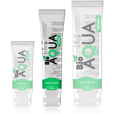 Lubrificante Naturale Bio Aqua a Base d'Acqua per Piacere Sicuro